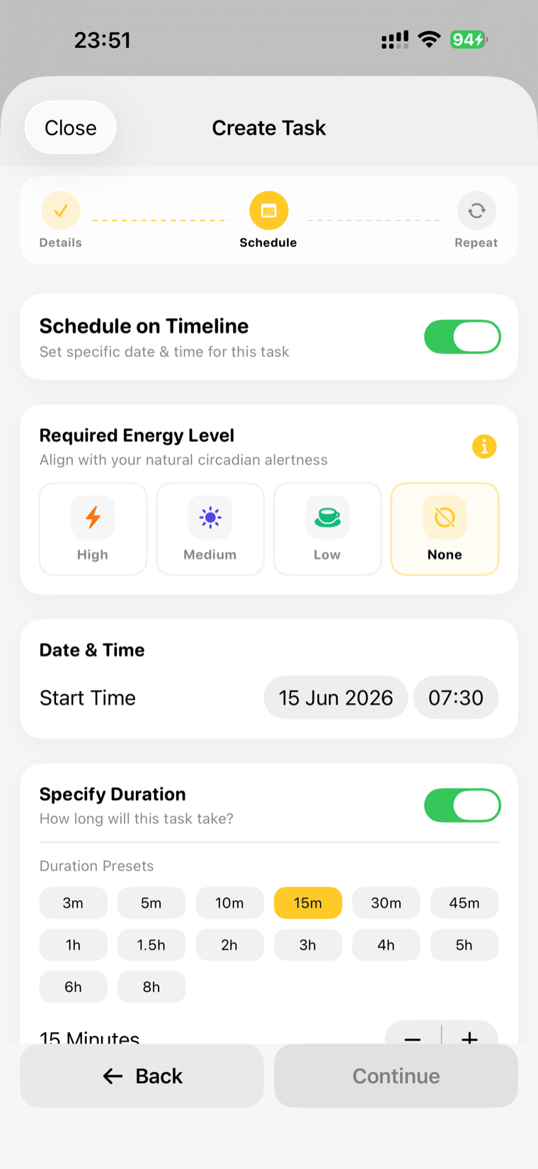 Kahya create-task editor